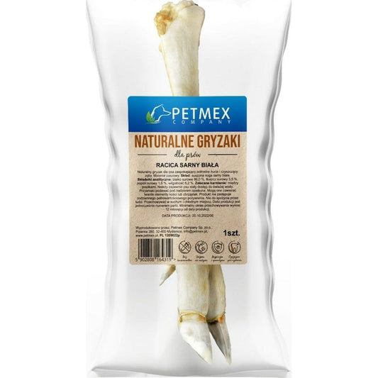 Dog Snack Petmex Roe deer s hoof white 300 g-0