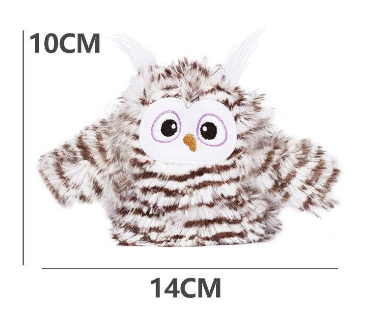Owl Cat Mint Teaser Stick for Feline Entertainment-3